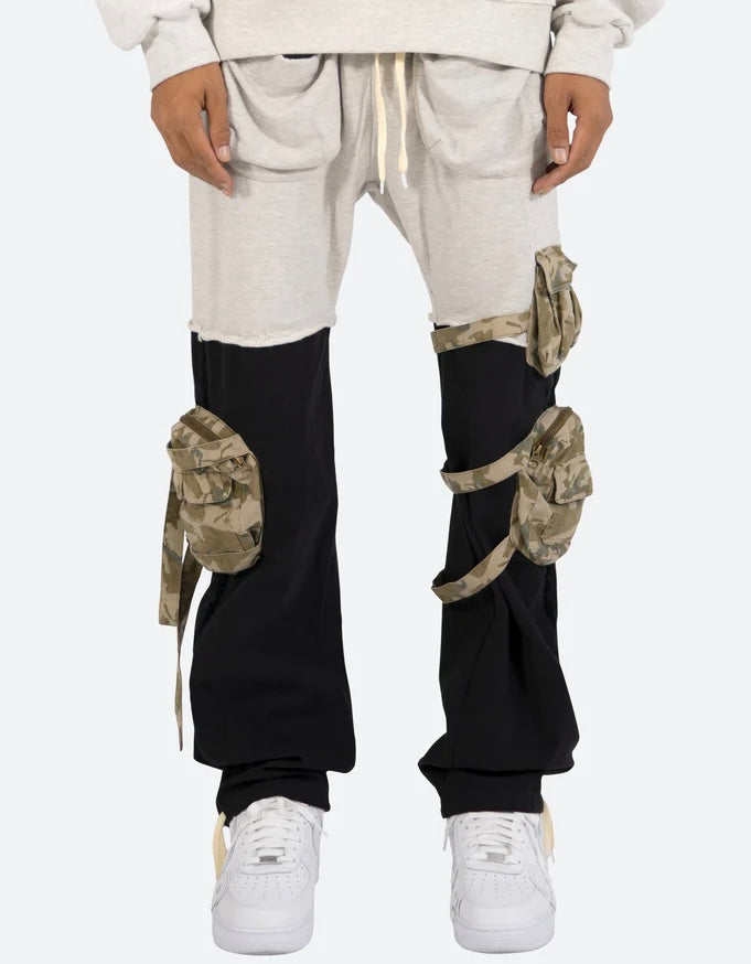 Premium Cargo Jogger Grey Camo